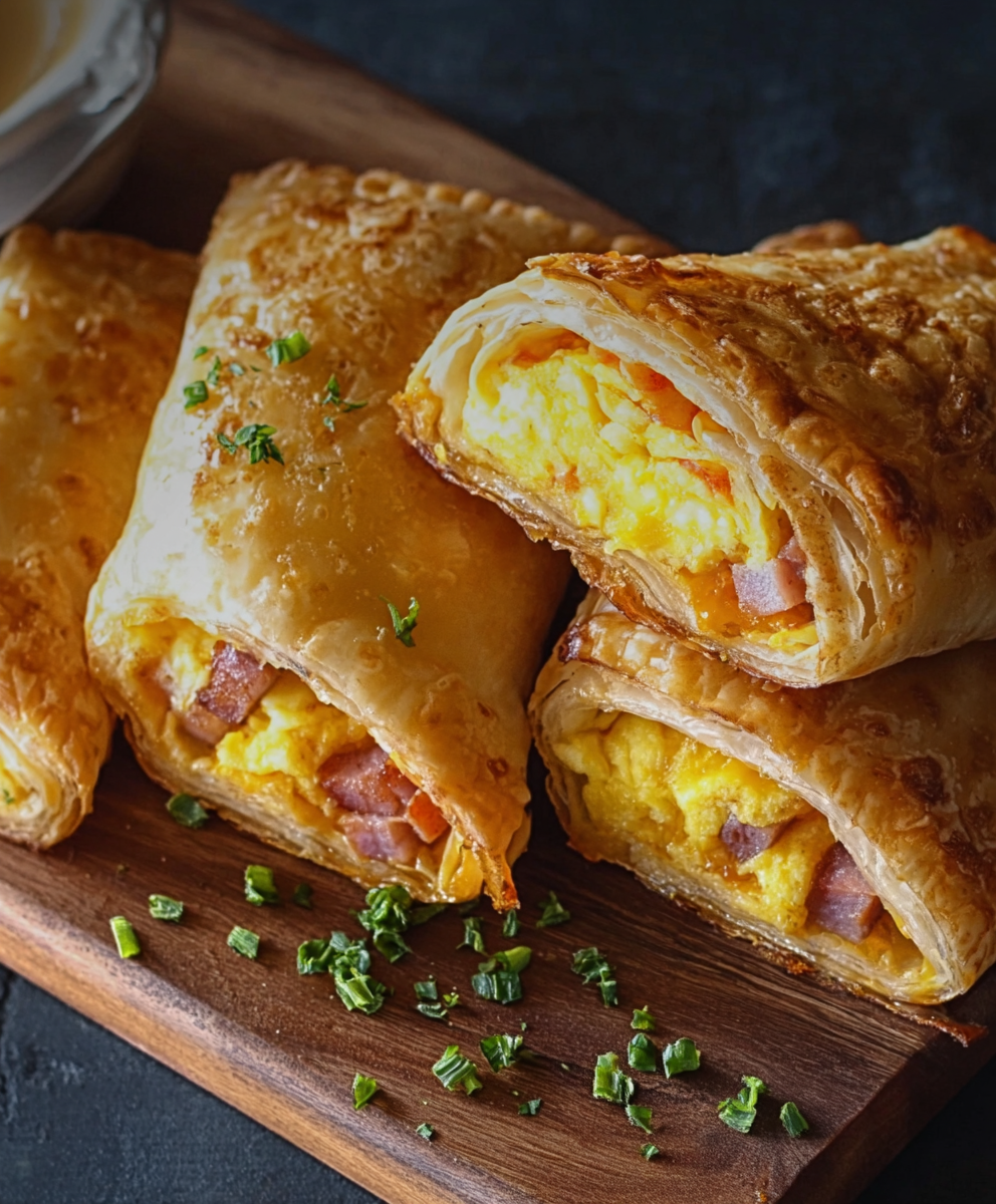 Homemade Breakfast Hot Pockets