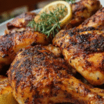 Homemade Portuguese Chicken (Spicy & Citrus-Rubbed)