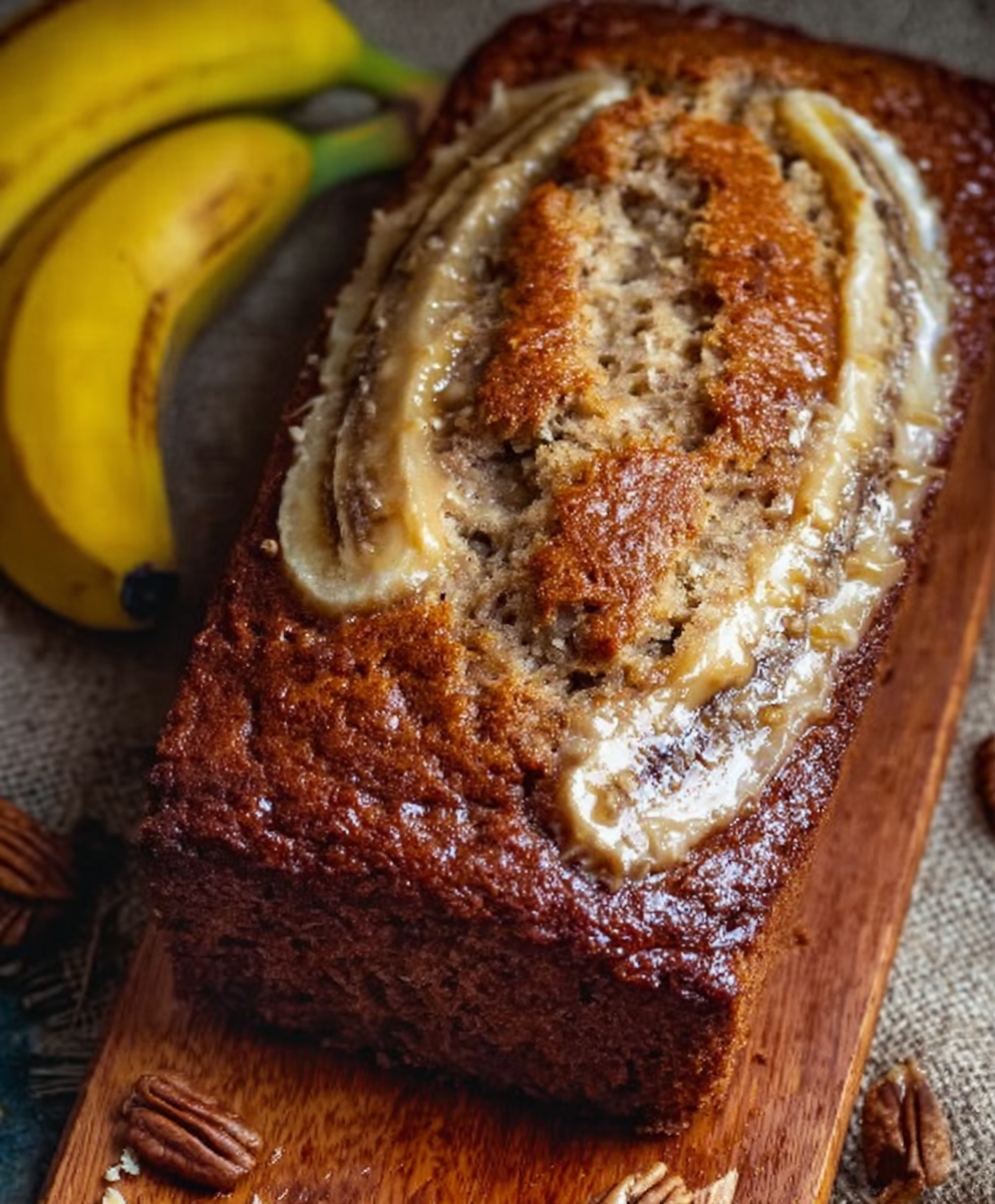 Jamaican Banana Bread with a Tropical Twist