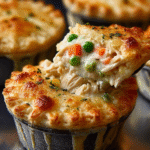 Mini Chicken Pot Pie Muffins