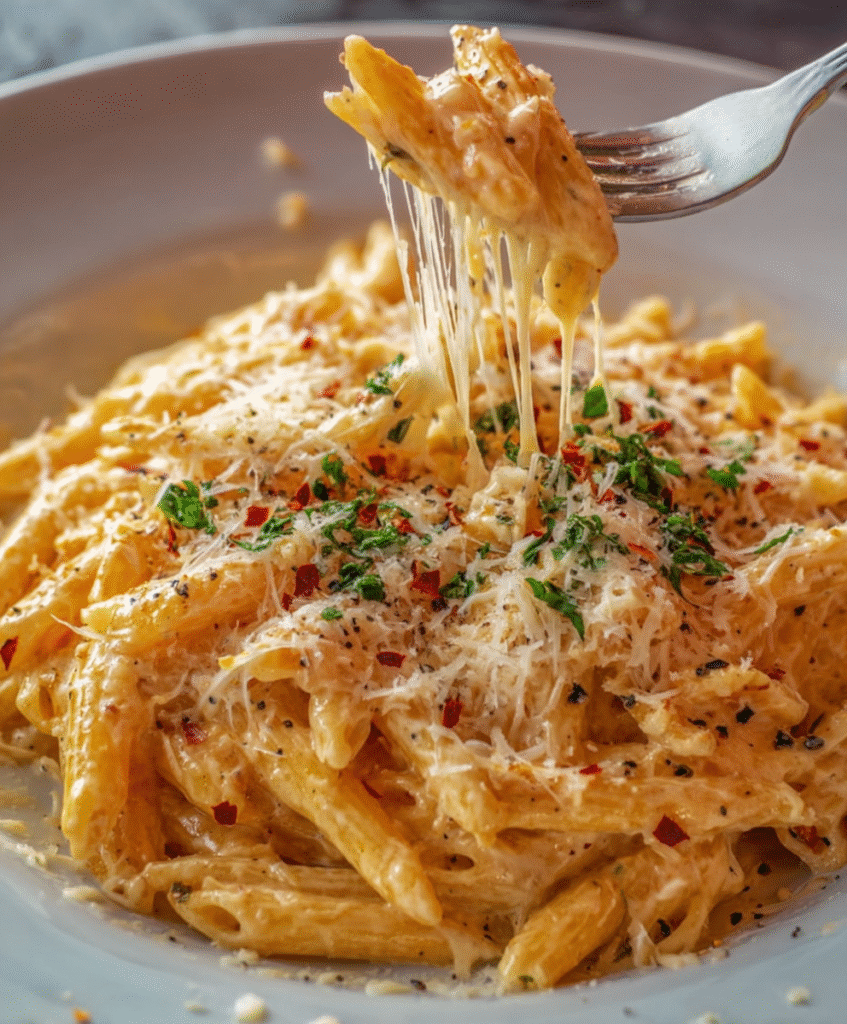 One-Pot Creamy Garlic Pasta