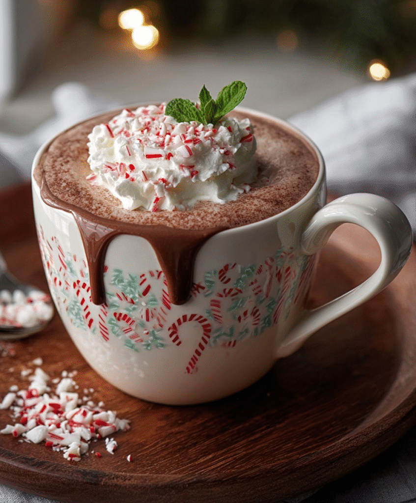 Peppermint Hot Chocolate