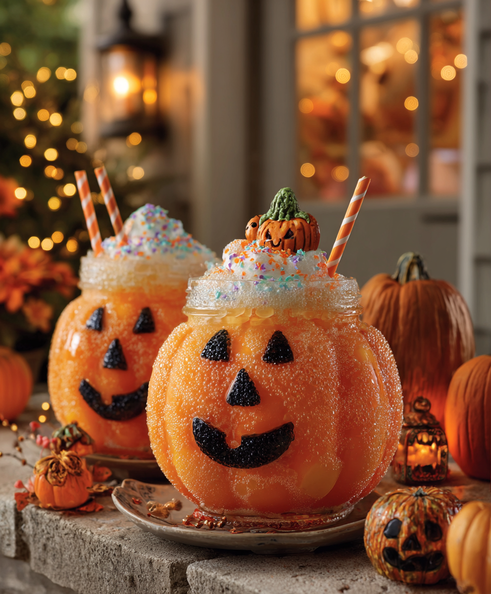 Pumpkin Halloween Floats
