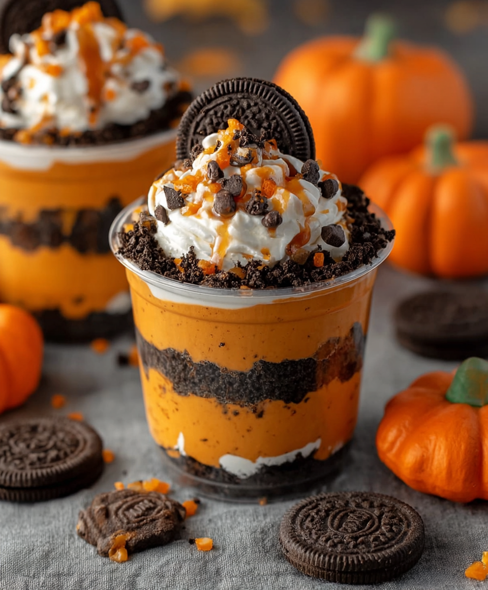 Pumpkin Patch Dirt Cups