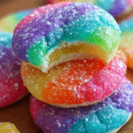 Rainbow Jello Sugar Cookies