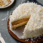 Single Layer Coconut Cake