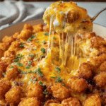 Sloppy Joe Tater Tot Casserole