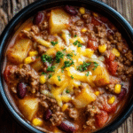 Slow Cooker Cowboy Casserole
