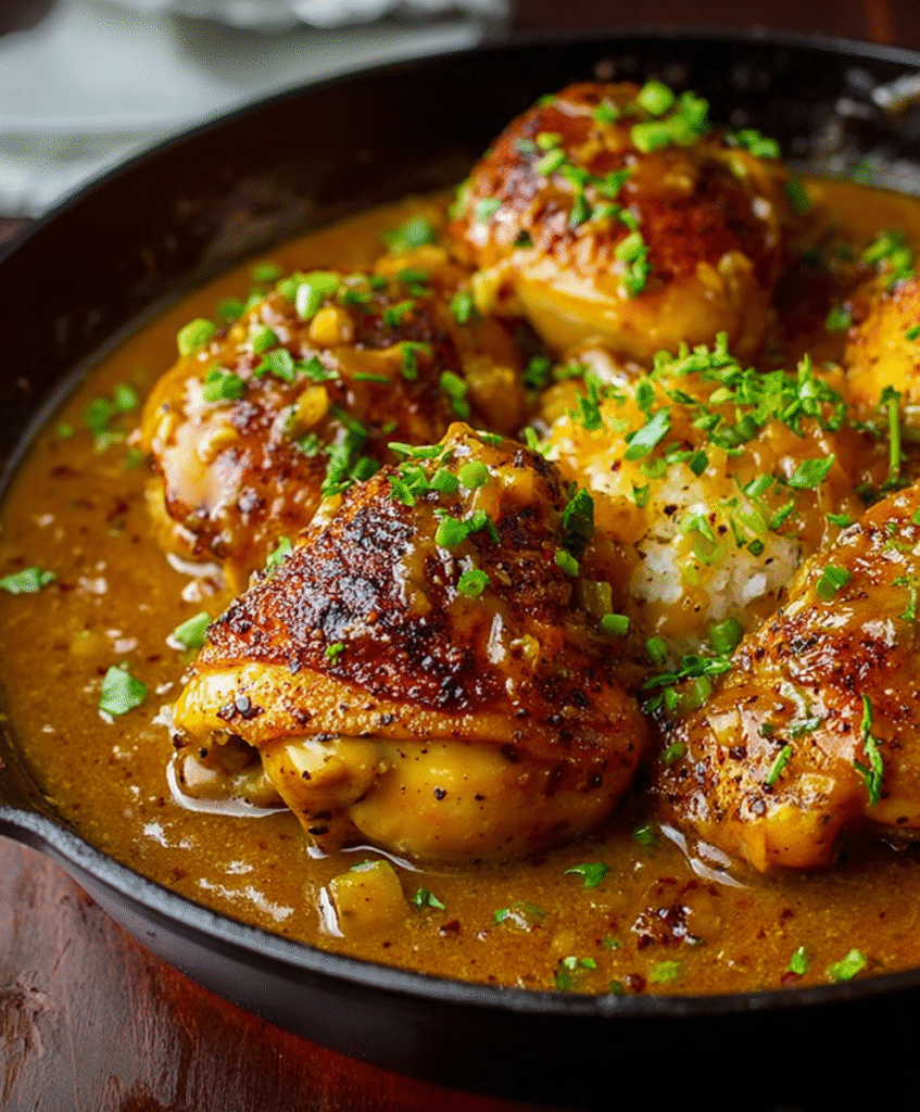 Southern Chicken & Gravy Skillet