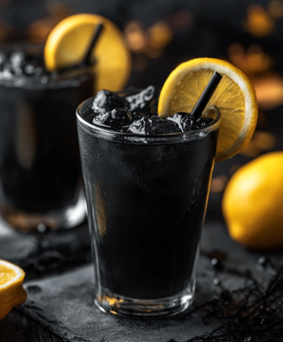 Spooky Black Lemonade