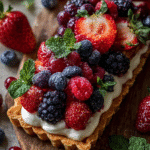 Summer Berry Cream Tart