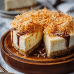 Toasted Coconut Cheesecake