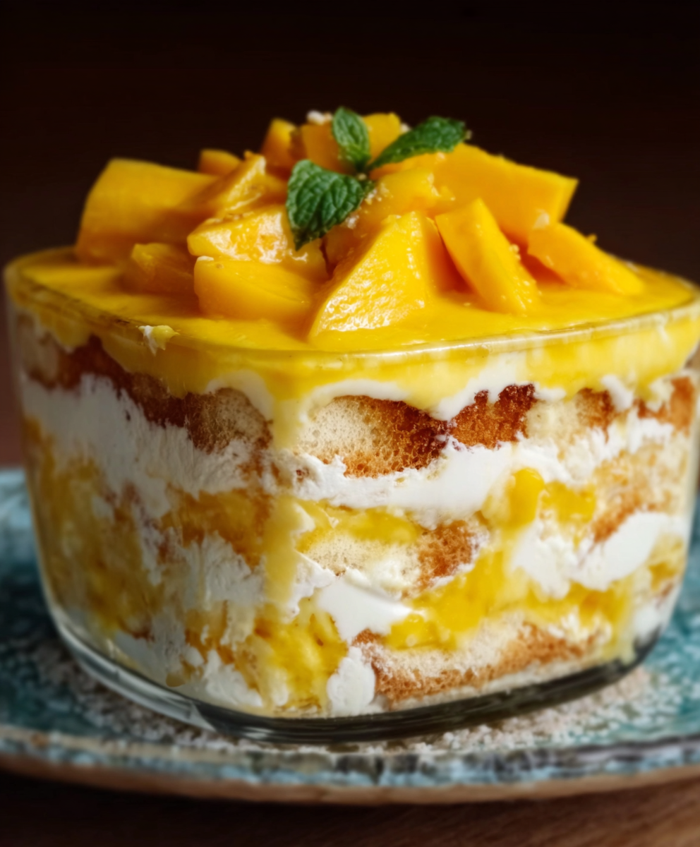 Tropical Mango Tiramisu Delight