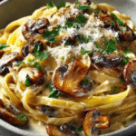 Caramelized Leek & Mushroom Gruyère Pasta