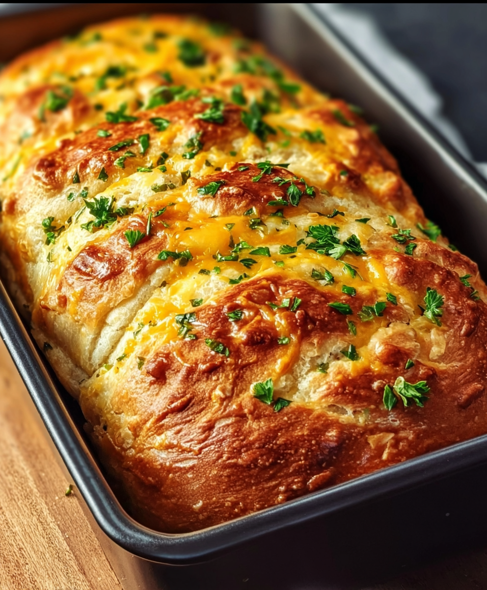 Cheesy Jalapeño Pull-Apart Bread