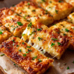 Cheesy Keto Garlic Bread