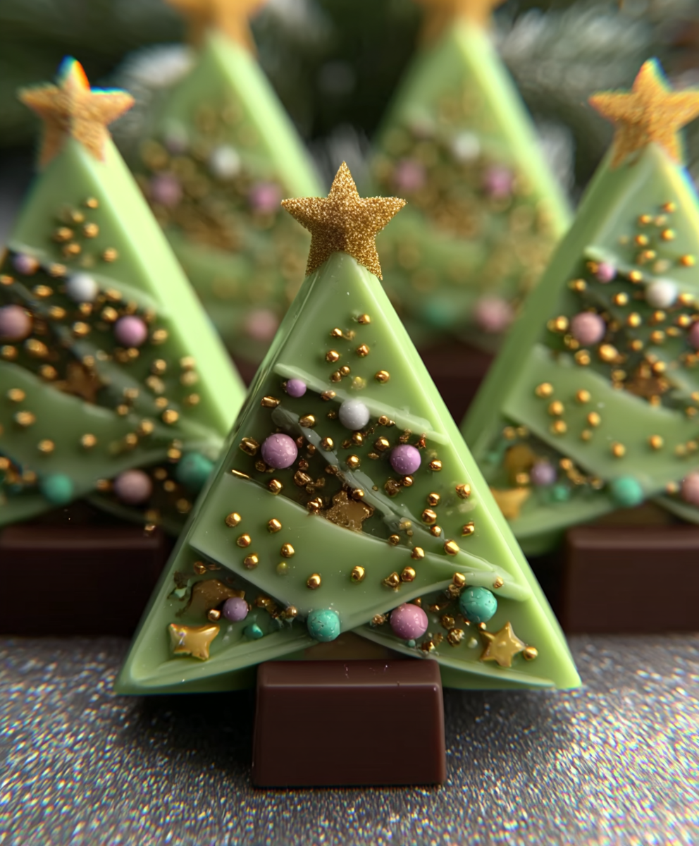 Chocolate Christmas Tree Treats