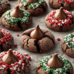 Classic Chocolate Blossom Cookies