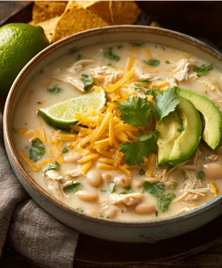 Creamy White Chicken Chili Everyone Craves