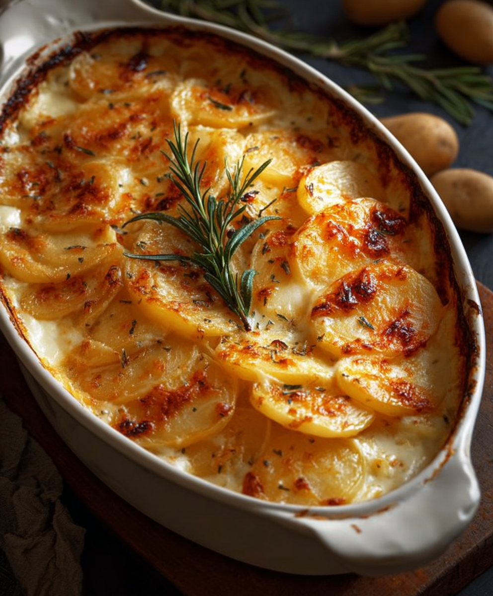 Decadent Creamy Potato Bake