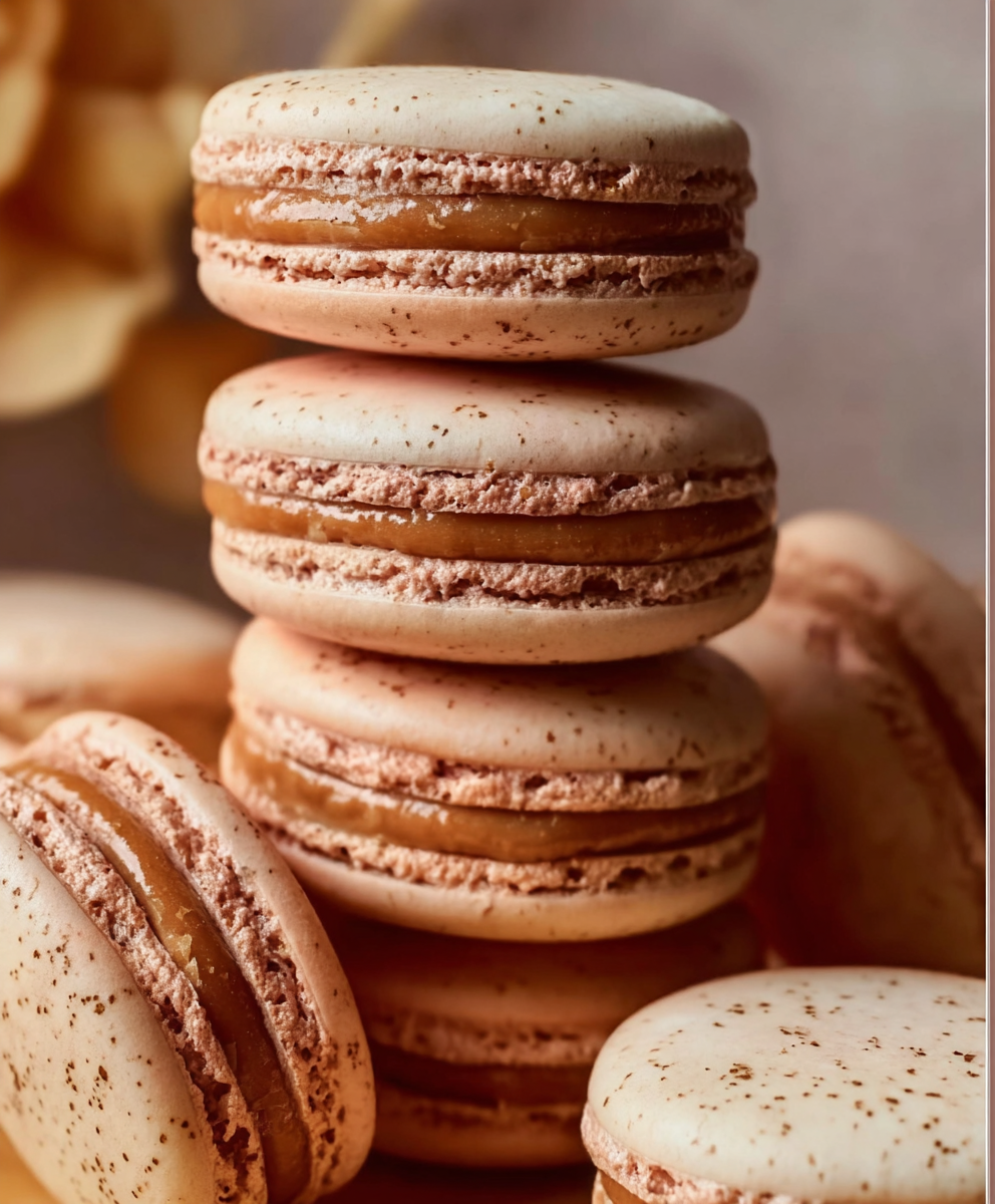Dulce de Leche French Macarons