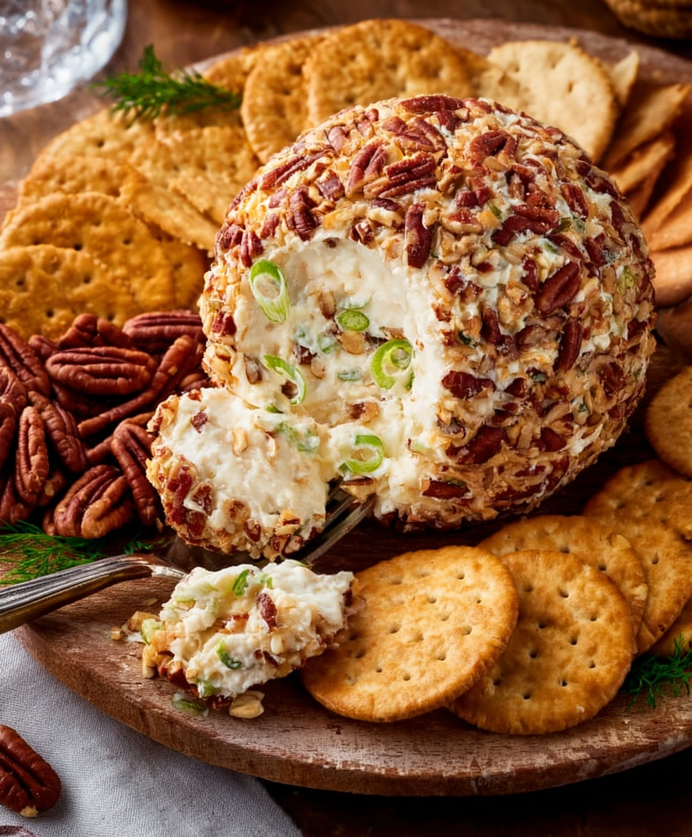 Easy Holiday Cheese Ball