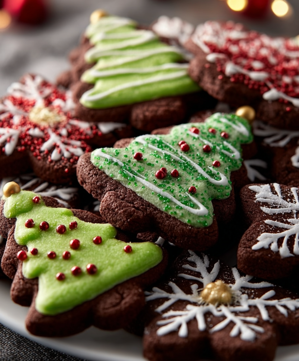 Festive Cake Mix Christmas Cookies