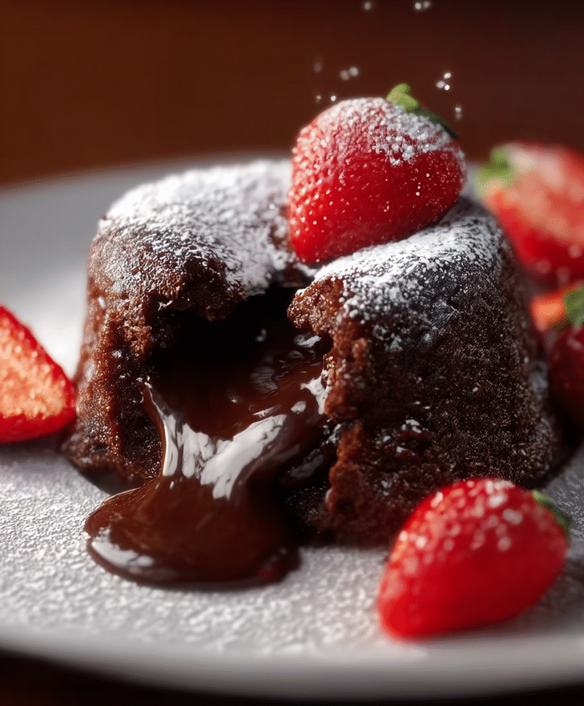 Gooey Chocolate Lava Cakes