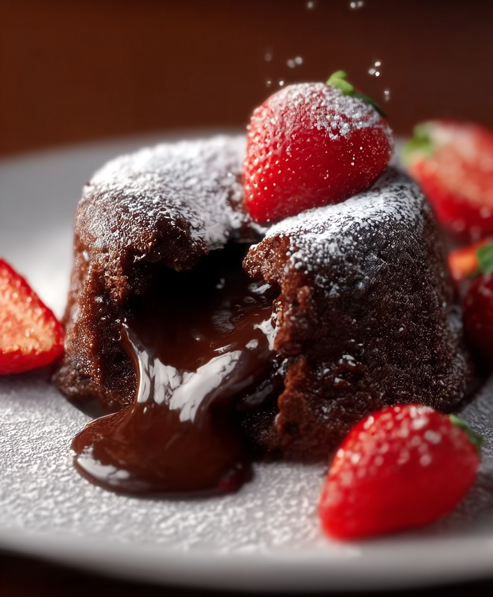 Gooey Chocolate Lava Cakes