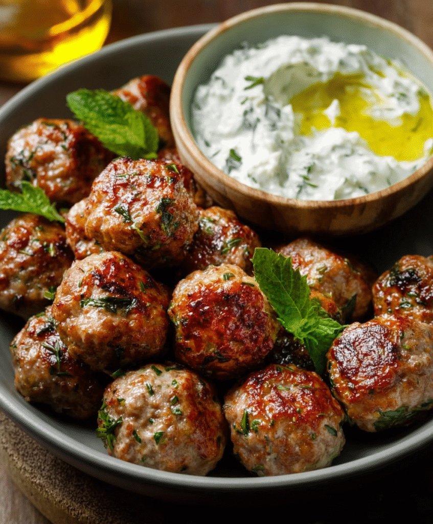 Irresistibly Juicy Greek Meatballs (Keftedes)