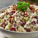 Maple Cranberry Pecan Chicken Salad