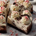 No-Bake Peppermint Oreo Cheesecake