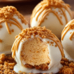 No-Bake Pumpkin Cheesecake Balls
