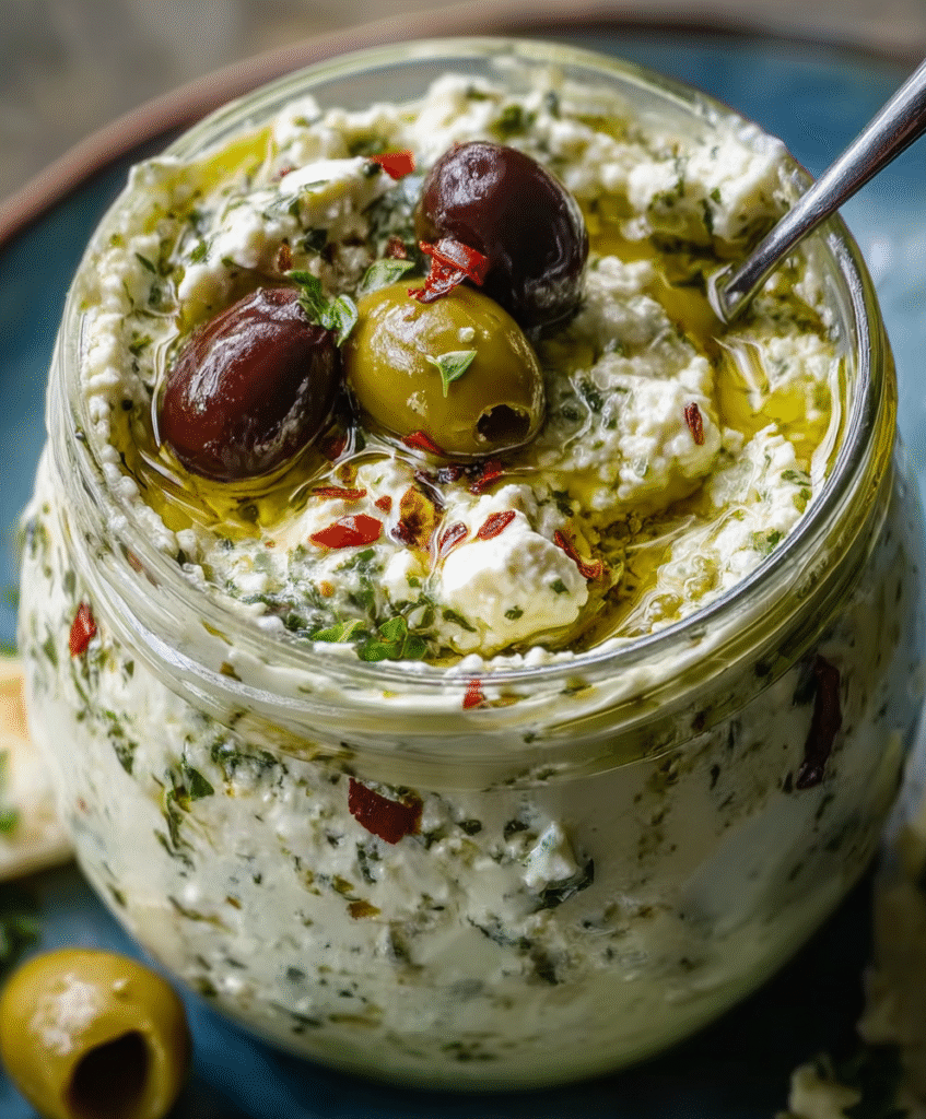 Olive Lovers’ Creamy Feta Dream Dip