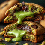Pistachio Cream–Stuffed Dream Cookies