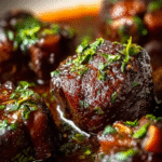 Slow-Cooked Oxtail in Bone Broth Reduction