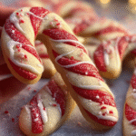Soft & Buttery Candy Cane Sugar Cookies
