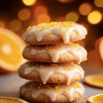 Soft Christmas Orange-Glazed Cookies