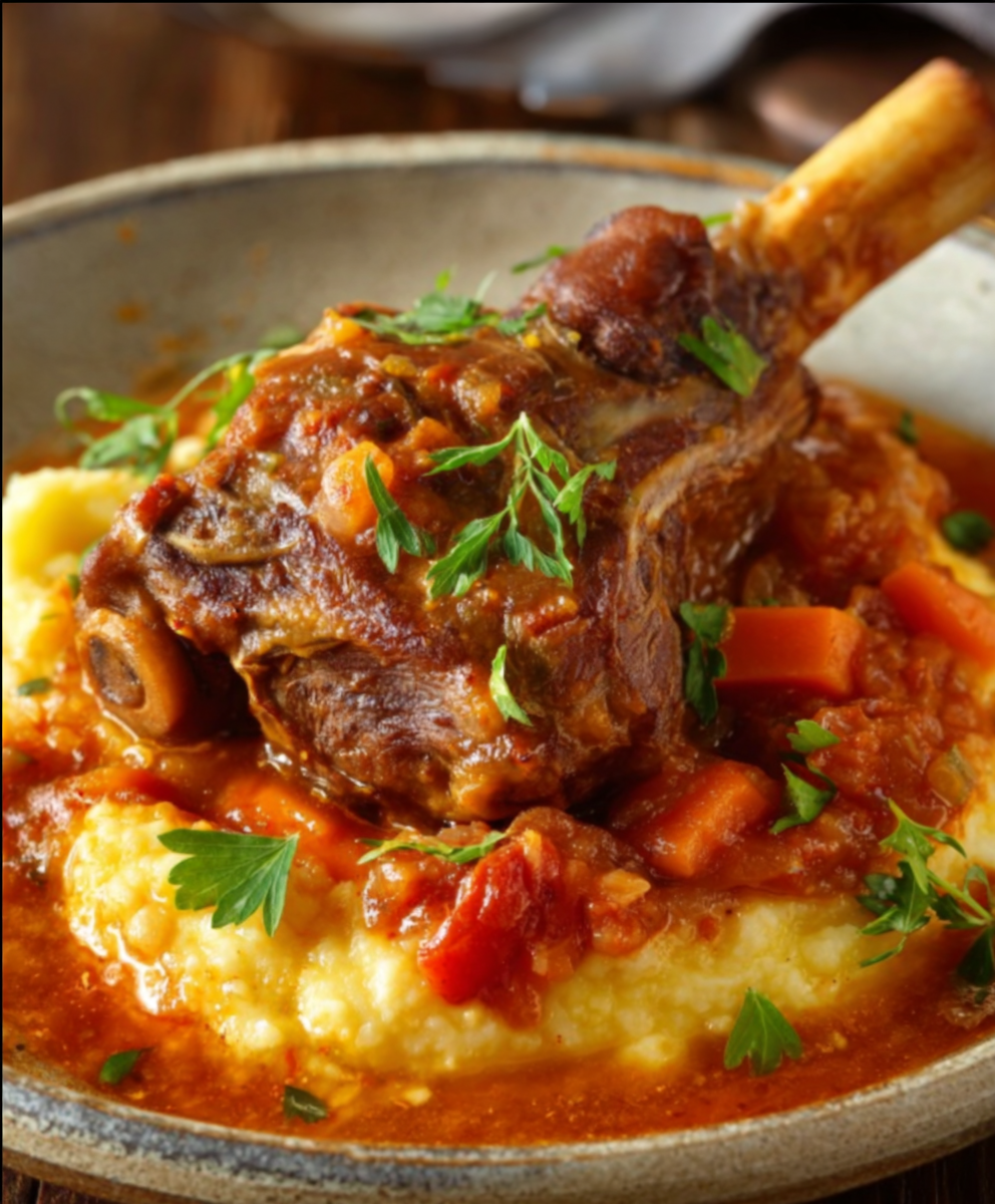 Spanish-Style Lamb Shank Casserole