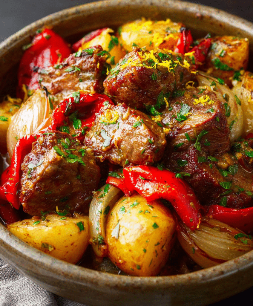 Traditional Mediterranean Lamb Pot Roast