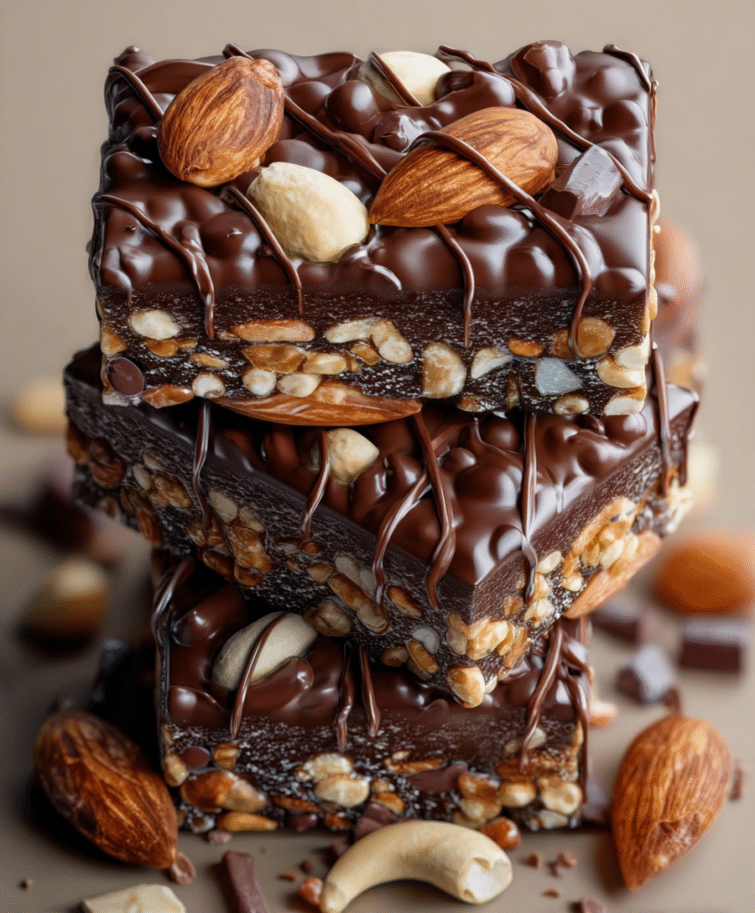 Ultimate Easy No-Bake Crunch Protein Bars