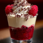 White Chocolate Raspberry Layer Shot (Slippery Dick-Style Dessert Shot)