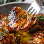 Amish-Style Glazed Chicken Thighs