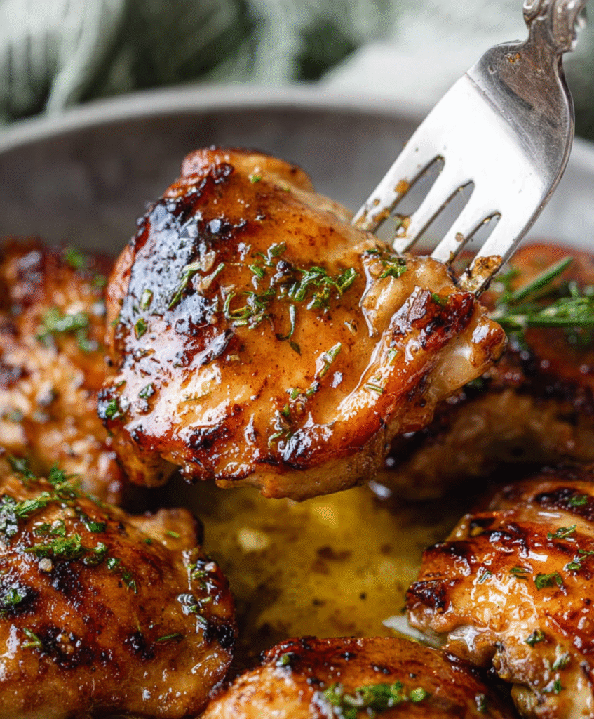Amish-Style Glazed Chicken Thighs