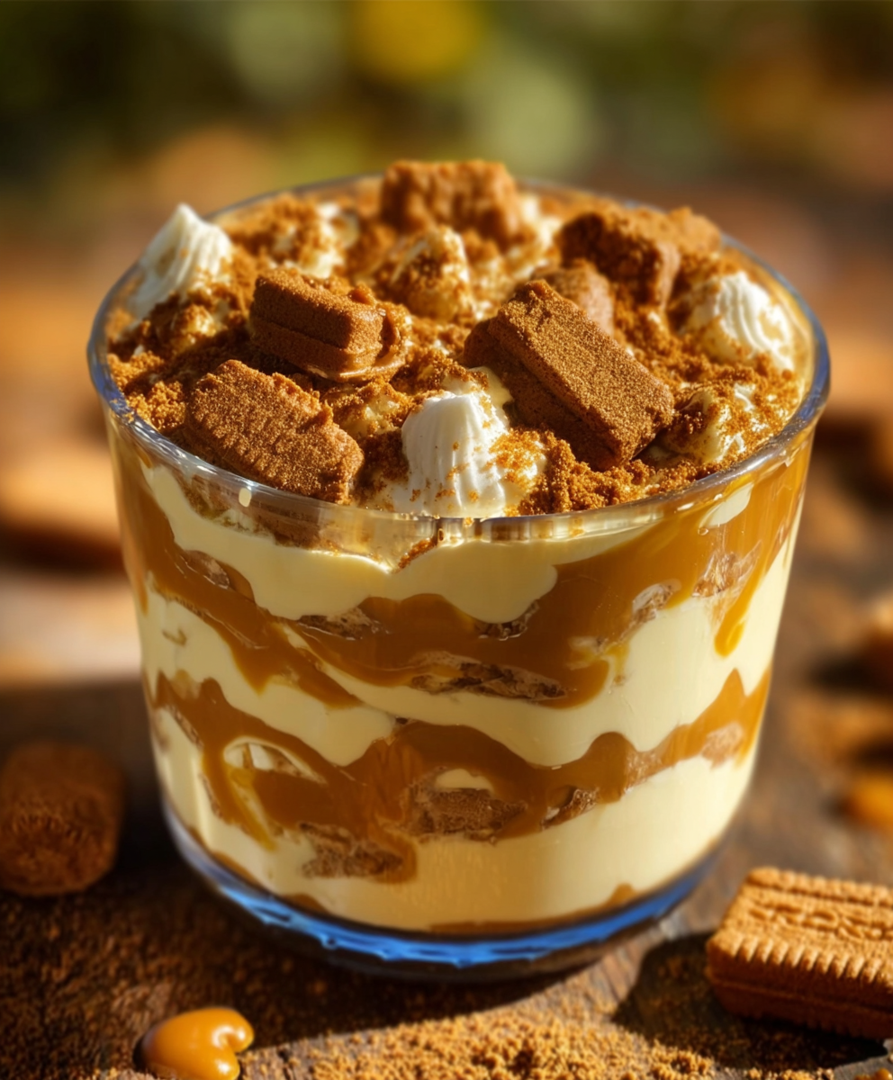Biscoff “Banana” Pudding (No Bananas!)