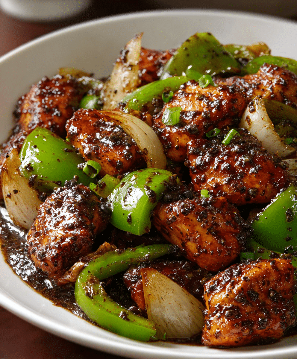 Black Pepper Chicken Stir-Fry