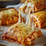 Buffalo Chicken Pizza Pockets