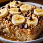 Comforting Banana Bread Cobbler