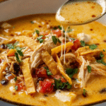 Creamy Chicken Tortilla Comfort Soup