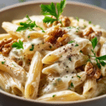 Creamy Gorgonzola & Walnut Pasta